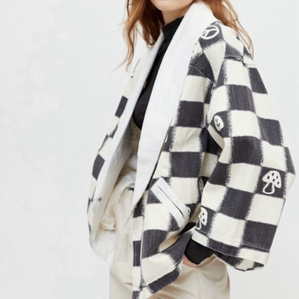 Whimsical Urban Outfitters Rei Checkered Jacket